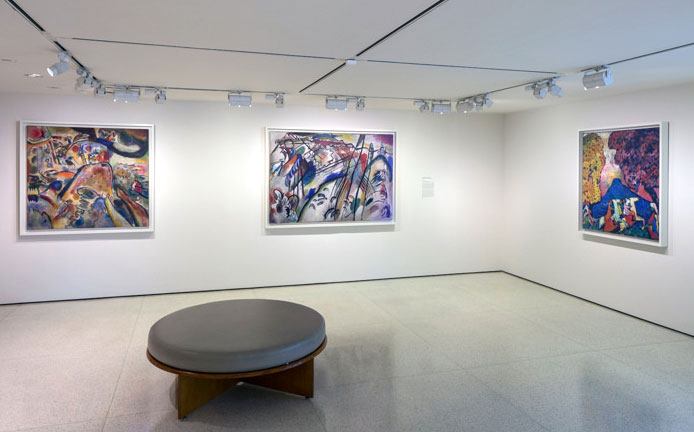 The Kandinsky Gallery, Guggenheim Museum. Photo: David Heald