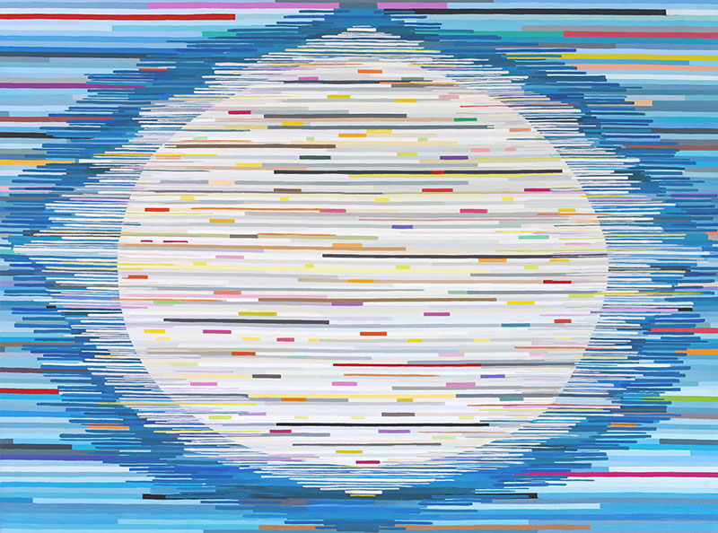The New Earth, oil on canvas,72" x 54"