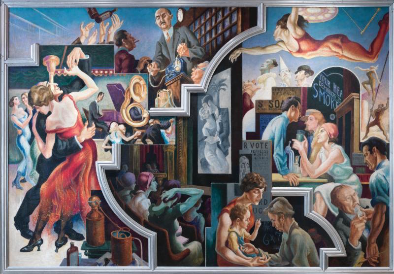 Thomas Hart Benton, City Activities with Dancehall