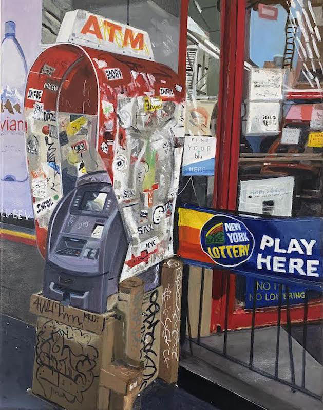 Manhattan Money, Acrylic 18"x14"