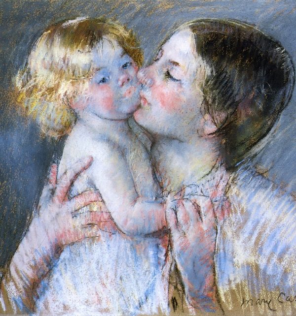 A Kiss for Baby Anne by Mary Cassatt. Photo: Public Domain.