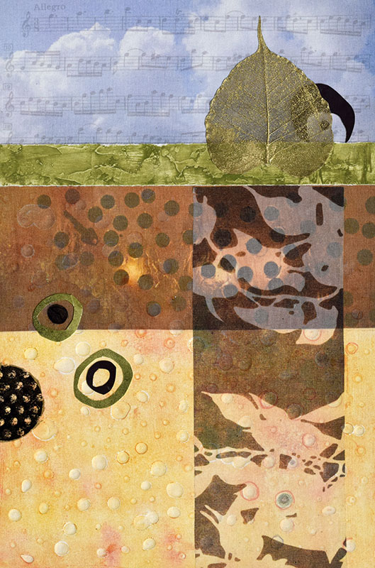 Aspen Dance, Mixed Media, 22" x 15"