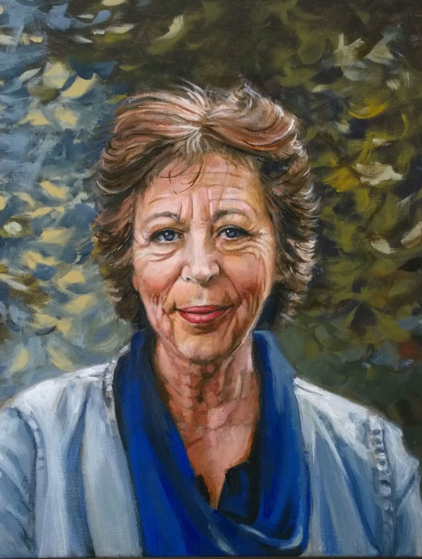 painting of RenateDorreste by Yvonne Welman