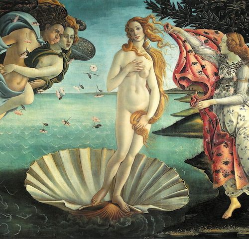 ‘The Birth of Venus’ by Sandro Botticelli (c. 1483- 1485)