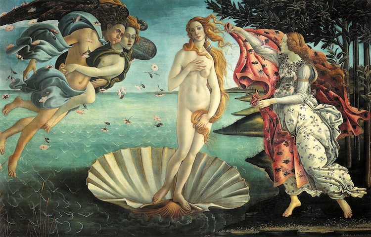 ‘The Birth of Venus’ by Sandro Botticelli (c. 1483- 1485)