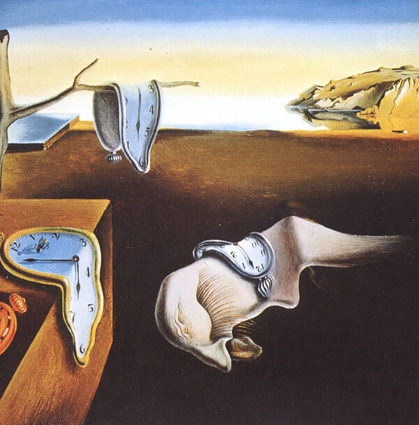 The Persistence of Memory, oil on canvas, Salvador Dali Photo Fair Use via wikiart