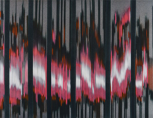 Rose Breasted Grosbeak's Song, acrylic and resin on canvas by Carol Hanna