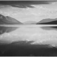 Evening, McDonald Lake, Glacier National Park, photograph. Photo: Public Domain, via commons.wikimedia.org