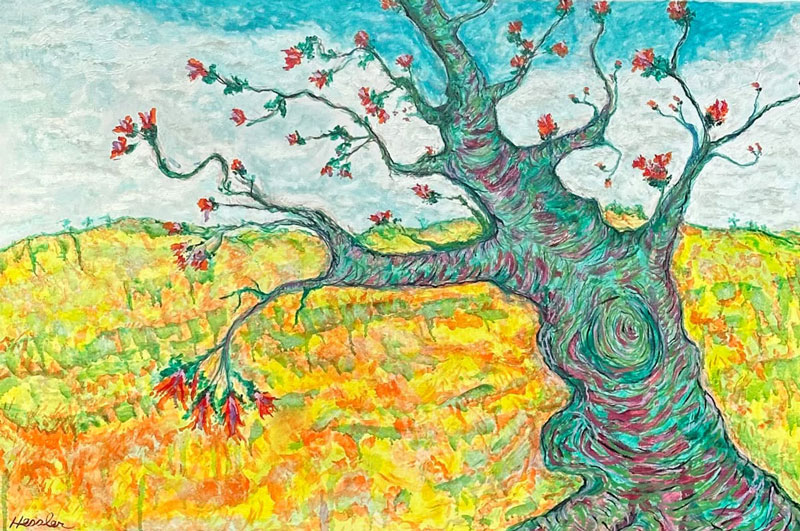 Tom Hessler, It’s a Beautiful Day, oil on canvas, 36” x 24”