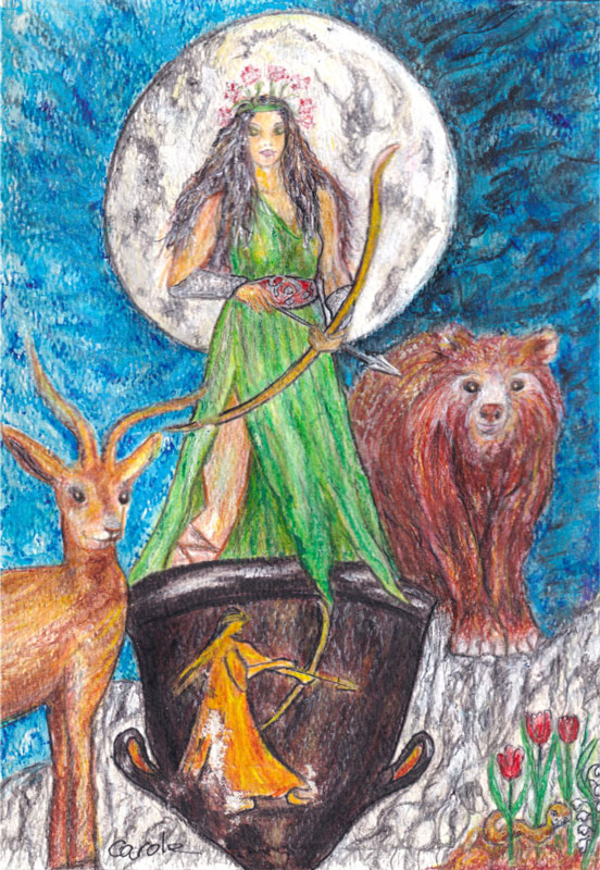 Artemis, the 1st, by Carole Claude T.