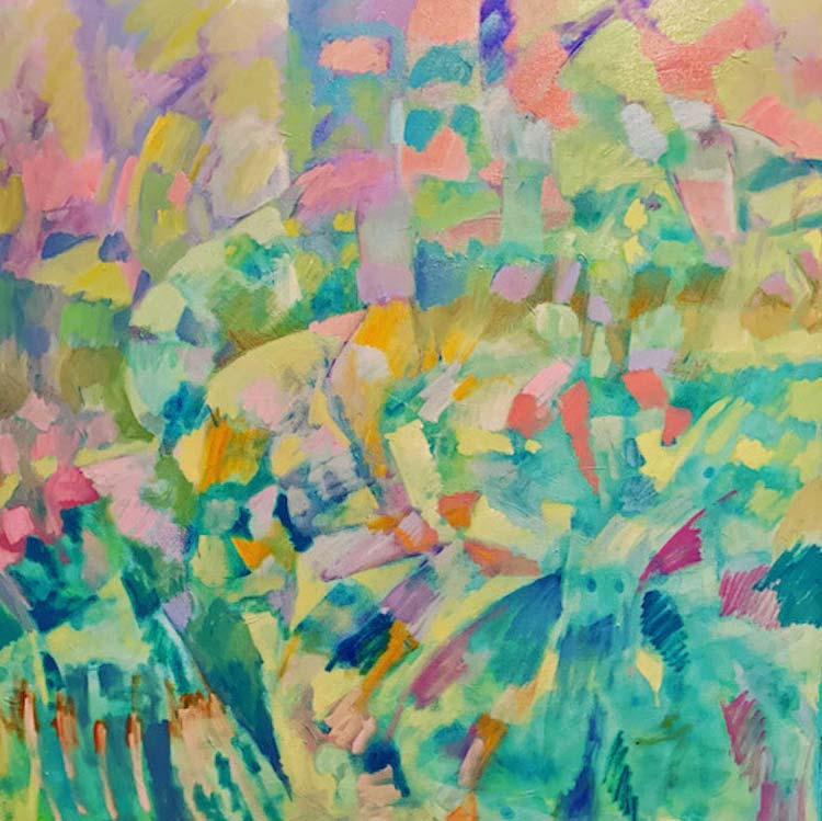 Gratitude, oil, 36" x 37"